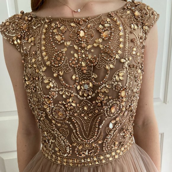 Sherri Hill Beaded Bodice Prom/Formal Gown - Picture 1 of 6